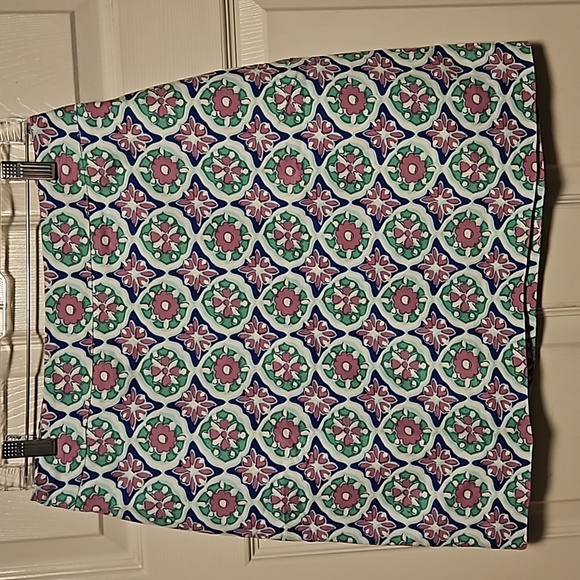 Talbots Floral A-line Skirt - Picture 1 of 5